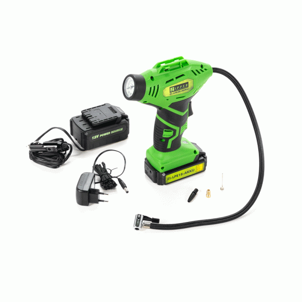 Zipper AKKU air pump incl. adapter for cigarette ZI-LPE20-AKKU